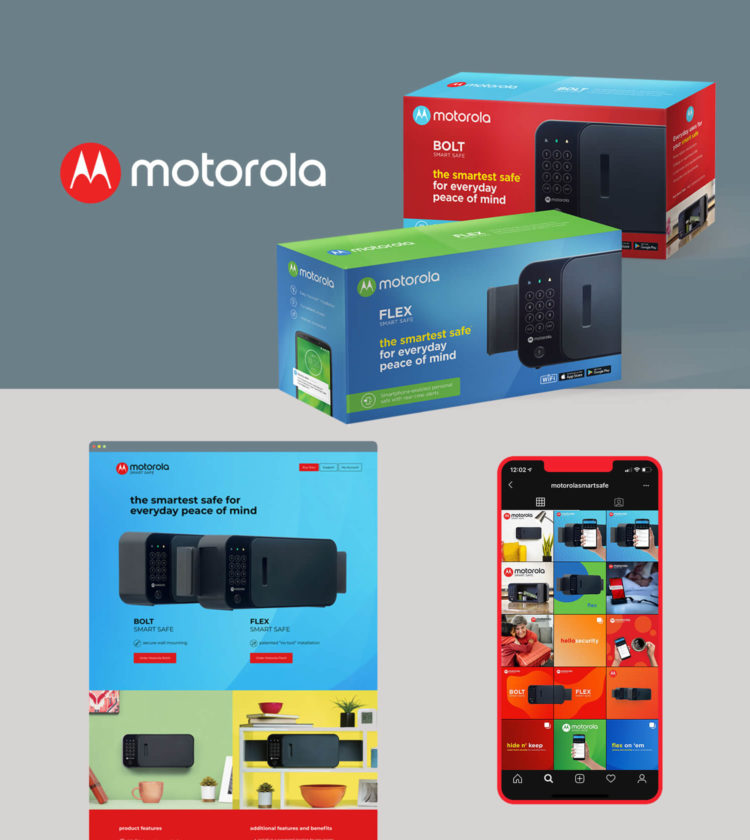 Motorola Smart Safe Consumer/Packaging Design